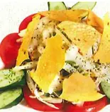 パパドゥサラダ/Papad Salad（インド料理ラサニ）