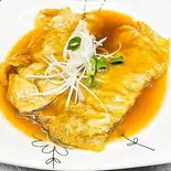 ユバ巻きの揚げ物蒸し(3個)（点心楼 台北）
