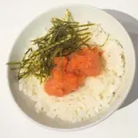明太子ご飯（横浜家系ラーメン天神家 千住店）