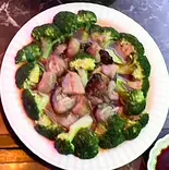 ブロッコリーと椎茸の中華あんかけ(888)