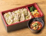 ネギ塩豚カルビ弁当＆ユッケジャンスープセット（安楽亭 和光白子）