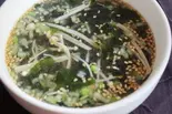 わかめスープ（焼肉SHION）