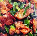 四川蒜苗小炒肉(香辣妹子)