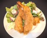 海老フライ(サラダ付き)（UOTOMO 魚友）