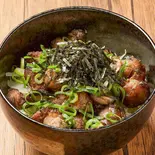 地鶏丼（宮崎炭火料理 翠扇）