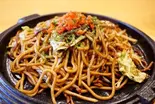 焼きそば(ブタ・イカ入り)(お好み焼き銭形)