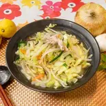 1日分の野菜チャンポン Champon with All Your Veg For the Day！（中華料理ドラゴン）