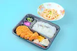 とんかつ弁当+ミニうどん（マイランチ）