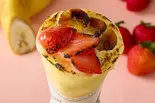 バナナ&いちごの誘惑ブリュレ Banana & Strawberry Temptation Brulee(至福の贅沢「恋するクレープ」 亀有店)