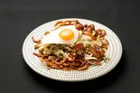ホルモン味噌焼きうどん(ホルモン専門店 此乃美)