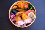 日替わり！揚げもの弁当（炭火焼きとおばんざい弁当 せん 渋谷店）