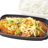 豚かつとじ弁当（定食屋よつ葉 万代店）
