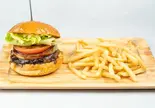 淡路島バーガーポテトセット（淡路島バーガー高円寺店）