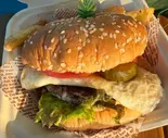 ALOHAハンバーガー（ALOHA COFFEE STAND）
