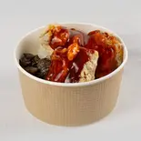 やみつきヤンニョム唐揚げ丼 唐揚げ3個（唐揚げヤマト 高田馬場店）