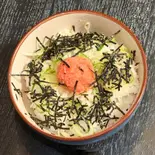 メンタイ丼（麺屋はし本）