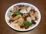 鶏肉と唐辛子炒め Chicken and Chili Pepper Stir-Fry（中華料理 ハオツー）