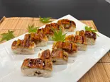 穴子棒寿司10貫 Conger eel sushi roll (10 pieces)（寿司・海鮮丼 がんこ 尼崎店）