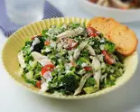 R size 【自家製蒸し鶏のシーザーサラダ】 CHICKEN CAESAR（VEGE CHARGER 小石川店 チョップドサラダ専門店）