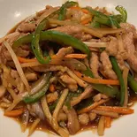 豚肉チンジャオロース（健康中華青蓮豊洲IHI店）