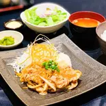 匠の生姜焼き(豚汁付き)(しゃぶ茶房)