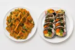 ソプンキンパ+チヂミ（【本格韓国料理】ソプンキンパ）