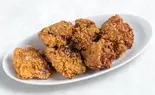 若鶏の唐揚げ甘酢ソースがけ Fried Chicken with Sweet Vinegar Sauce(小星星餃子酒場)