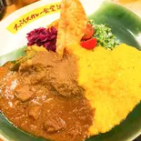 ハーフ&ハーフ(スパイスカレー食堂)