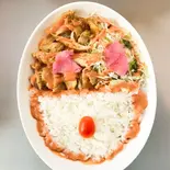 仔羊ケバブライス(L) Lamb Kebab Rice（B KEBAB）