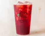 ストロベリー紅茶(華茶 タピオカ専門店&台湾飲茶点心)