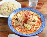 紅ちゃんぽん 半チャーハンセット（じげもんちゃんぽん 品川シーズンテラス店）