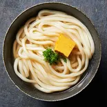 かけうどん (スープ別添え)≪1911≫（うどん 益子 なんば店）