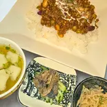チリコンカンライスセット（おおたマルシェ - とろ〜りカルボー飯とスパイスごはん！ -）