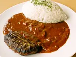 ハンバーグカレー（カフェ＆ゲームバーことぶき）