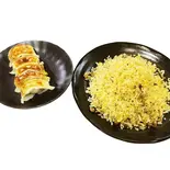 肉弾小餃子(5個)チャーハンセット（青山餃子房 船橋店）
