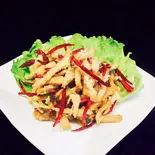 エリンギ揚げ（中華料理上海亭蕨店）