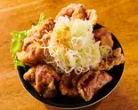 鶏もも唐揚げ 中華風ネギソース 5個（居酒屋日本一の唐揚げ専門 えんまる 本八幡店）