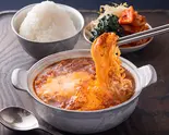 人気No.2【選べるチーズヌードル】ごはん＆ナムル盛り合わせセット（韓流チーズヌードル シンケッチ 上青木3丁目店）
