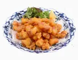 なんこつあげニンニクソースかけ（餃子伝説 吉野町店）