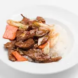 ねぎレバー丼(淮香苑)