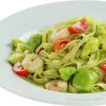 エビとアボカドのジェノバ風(細麺)（Di VERDE 八幡店）