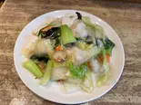 海鮮あんかけ焼きそば（知味軒）