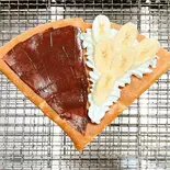 【人気No.2】②ホントノチョコバナナホイップ（ナカミチクレープ文京白山店）