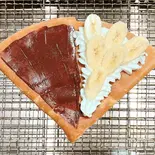 【人気No.2】②ホントノチョコバナナホイップ（ナカミチクレープ 足立六町店）