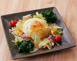 豆富のサラダ（玉ねぎ醤油ドレッシング）（ゆめあん食堂 調布駅北口店）
