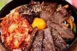 焼肉ビビンバ(ライス・わかめスープ付)（焼肉SHION）