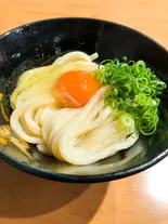 月見しょうゆ(冷)(自家製さぬきうどんと肉 甚三 神田店)