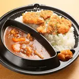 ヒレカツカレー2枚（まるべん）