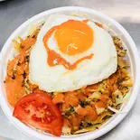 【2 X】人気No.2！たまごケバブライス1つ Egg Kebab Rice Chicken 1「1つ買うと、もう1つ無料」Buy 1 get One ！（Delicious Kebab）