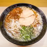 博多焦がしにんにくラーメン(とんこつ)（らーめん六長屋）
